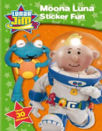 Lunar Jim Moona Luna Stiker Fun