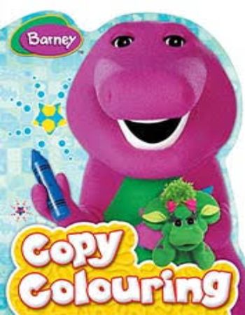 Copy Colouring : Barney