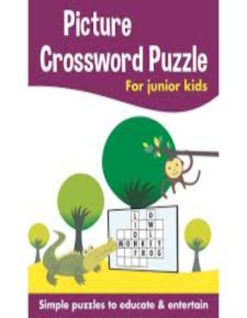 Picture Crossword Puzzles For Kids 4 Titles