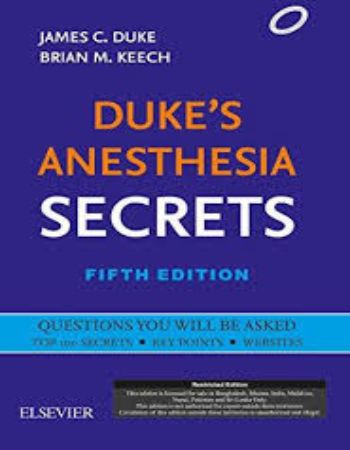 Dukes Anesthesia Secrets 5th Edition