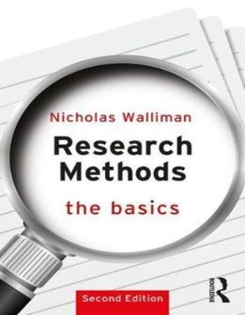 Research Methods : The Basics 2nd edition