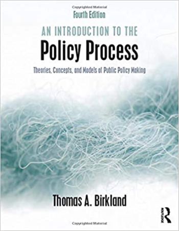 An Introduction to the Policy Process 4th Edition