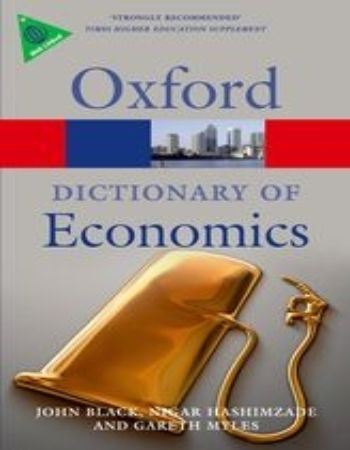 Oxford Dictionary Of Economics 3rd Edition