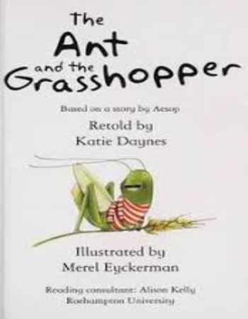 USBORNE FIRST READING LEVEL ONE : THE ANT AND THE GRASSHOPPER