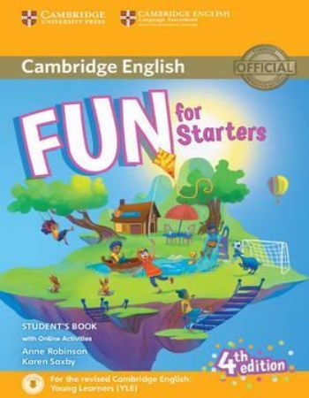 Fun for Starters Students Book 4th Edition with Online Activities