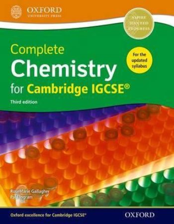 Complete Chemistry for Cambridge Igcse 3rd Edition + Cd (OEB)