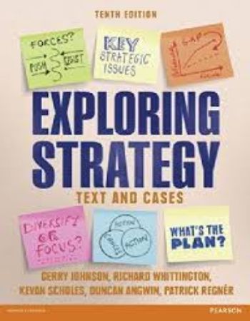 Exploring Strategy 10th Edition : Text and Cases (OEB)