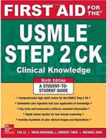 First Aid for the Usmle Step 2 Ck 9th Edition