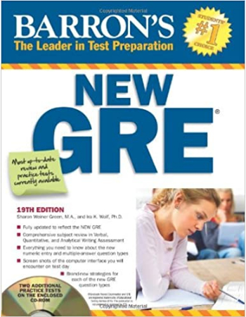 Barrons New Gre 2012 19th Edition + Cd (OEB)