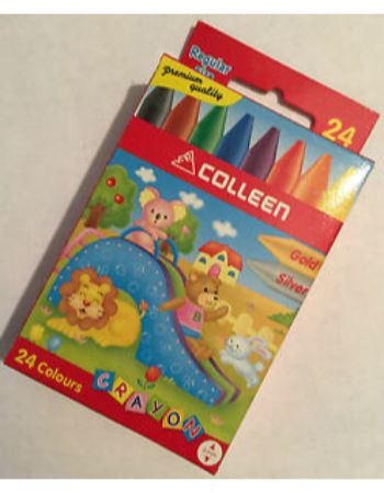 Colleen 24 Colours Crayon