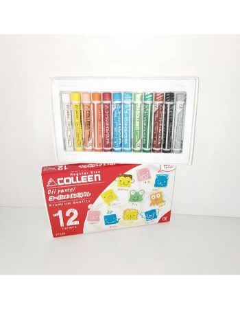 Colleen 12 Colours Oil Pastel