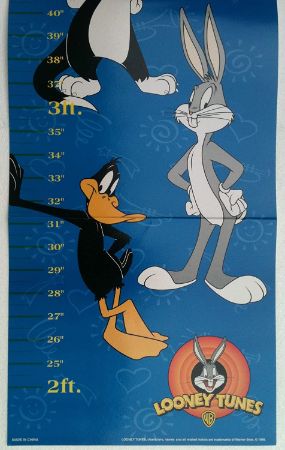 Height Chart Looney Tunes