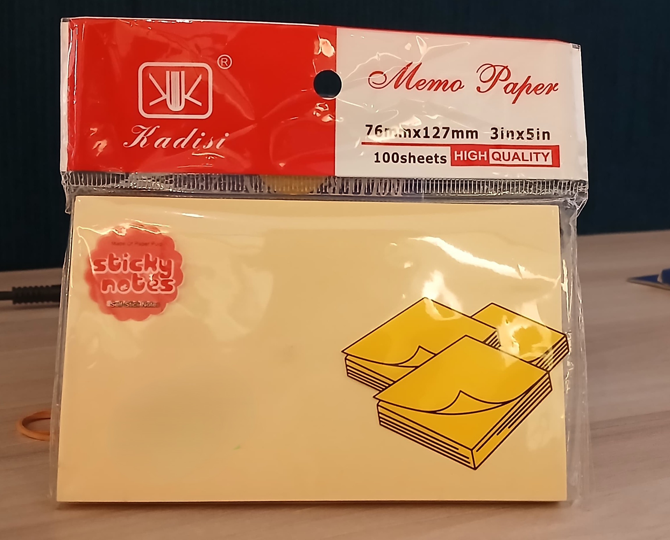 Sticky Notes 76mm x 127mm