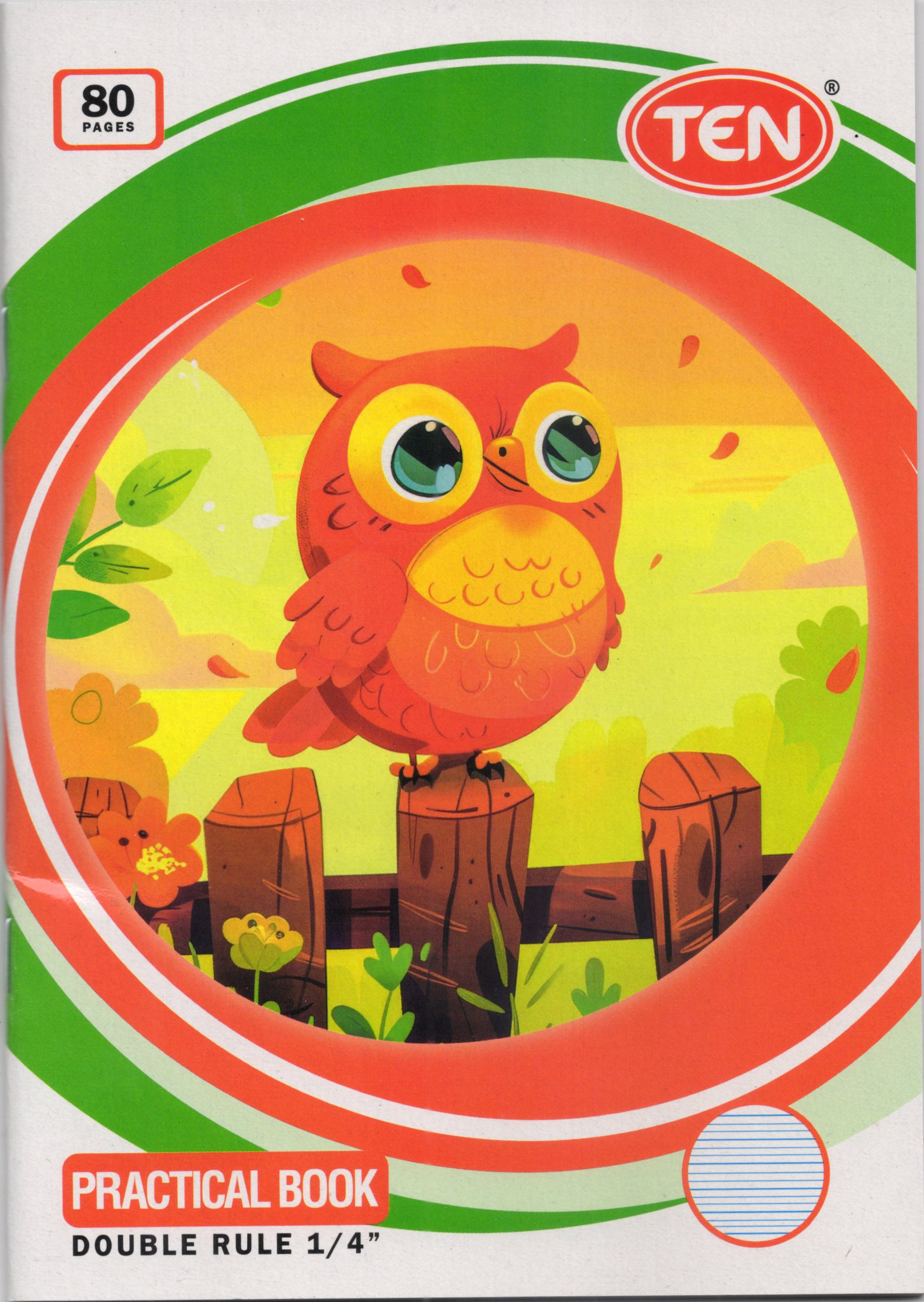 Ten Dou.Rule 1/4inc 80Pg