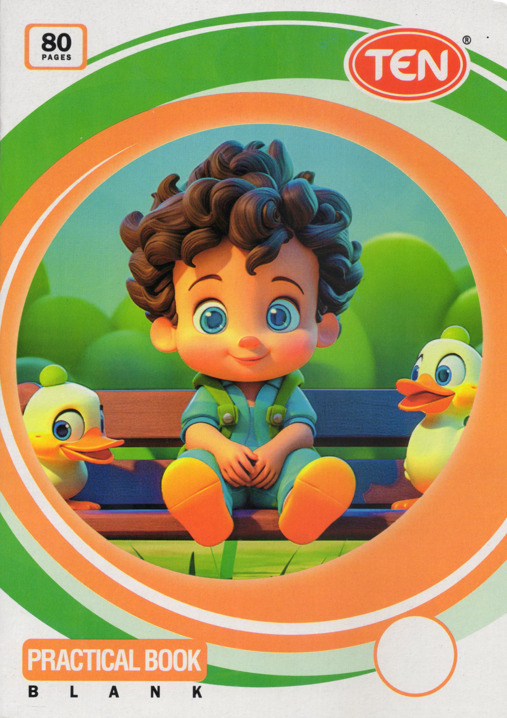 Ten Blank 80Pg
