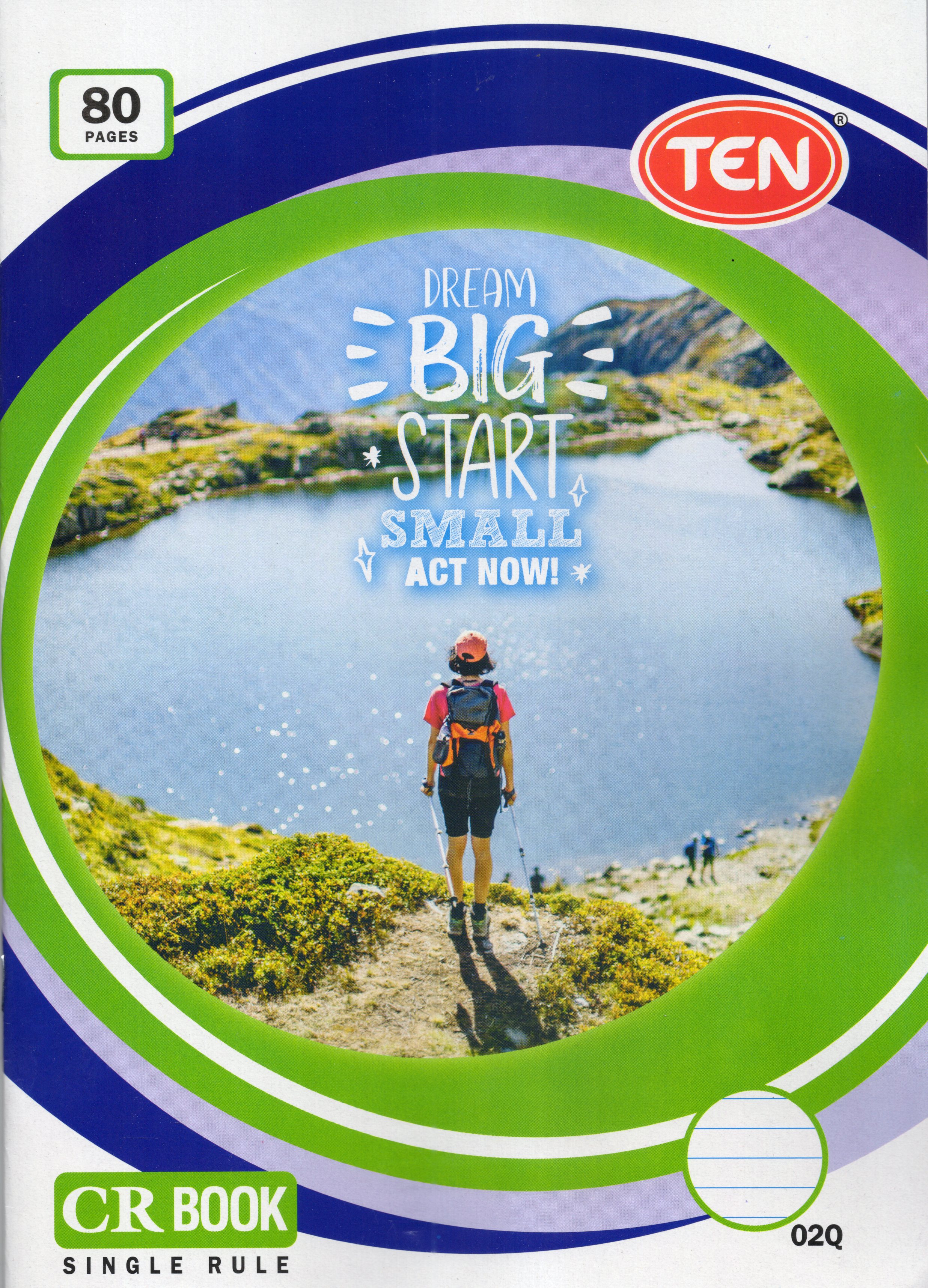 Ten Cr Single Rule 80Pg