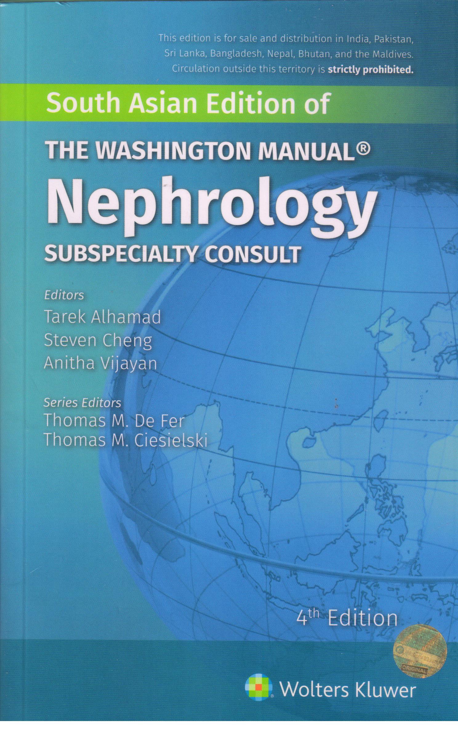 The Washington Manual Nephrology 4th Edition