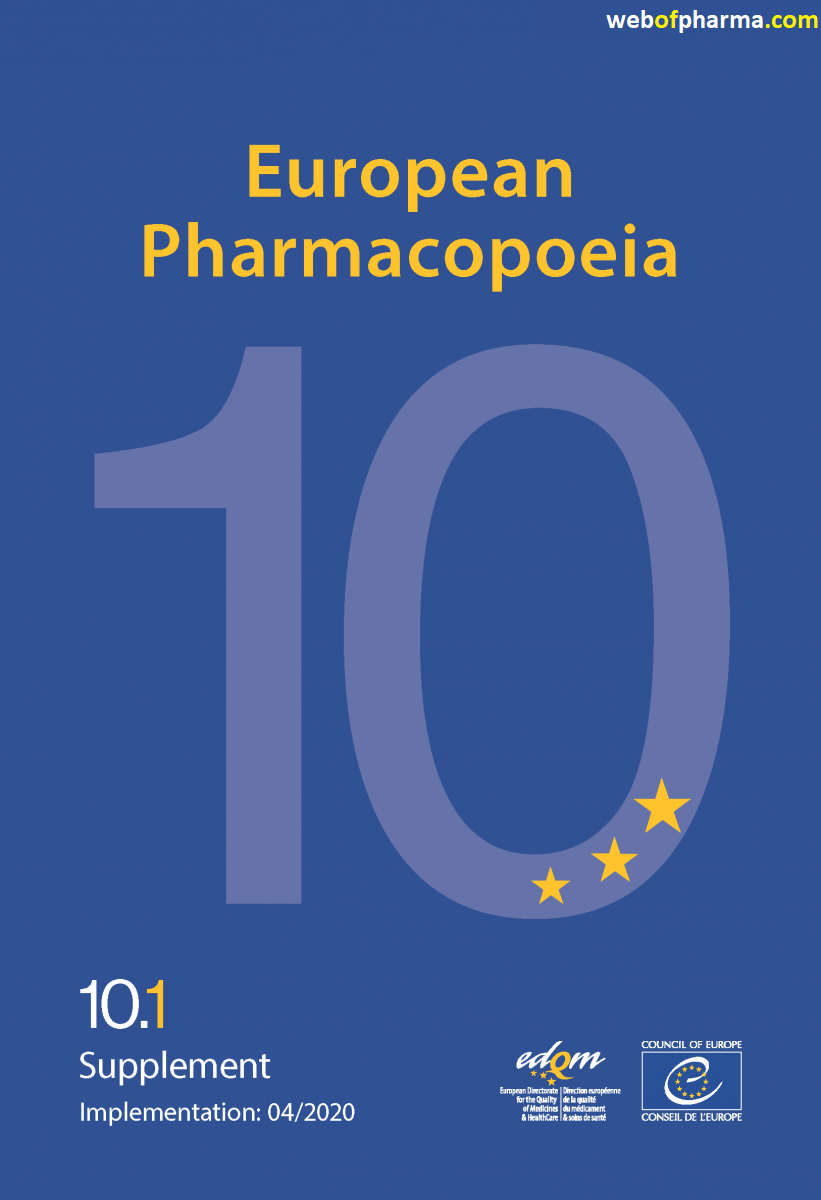 European Pharmacopoeia : 10th Edition