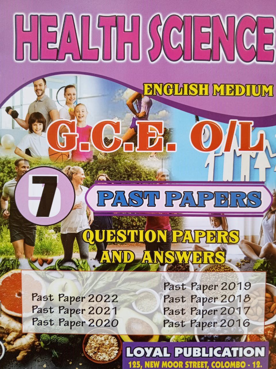 O Level Past Papers Health Science : 2016 - 2024