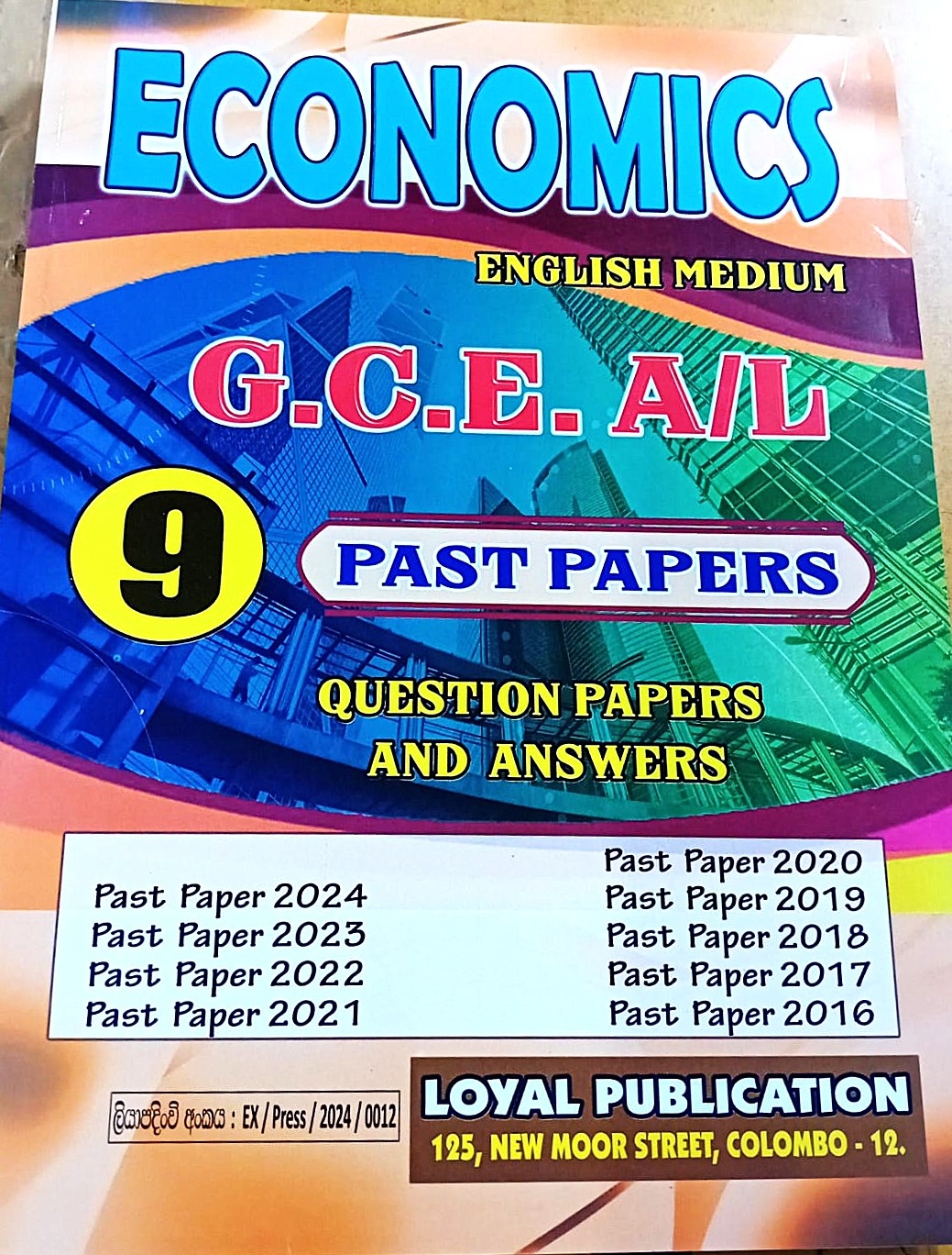 A Level Past Papers Economics : 2016 - 2024