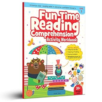 Fun Time Reading Comprehension Activity Workbook For Children Level 1