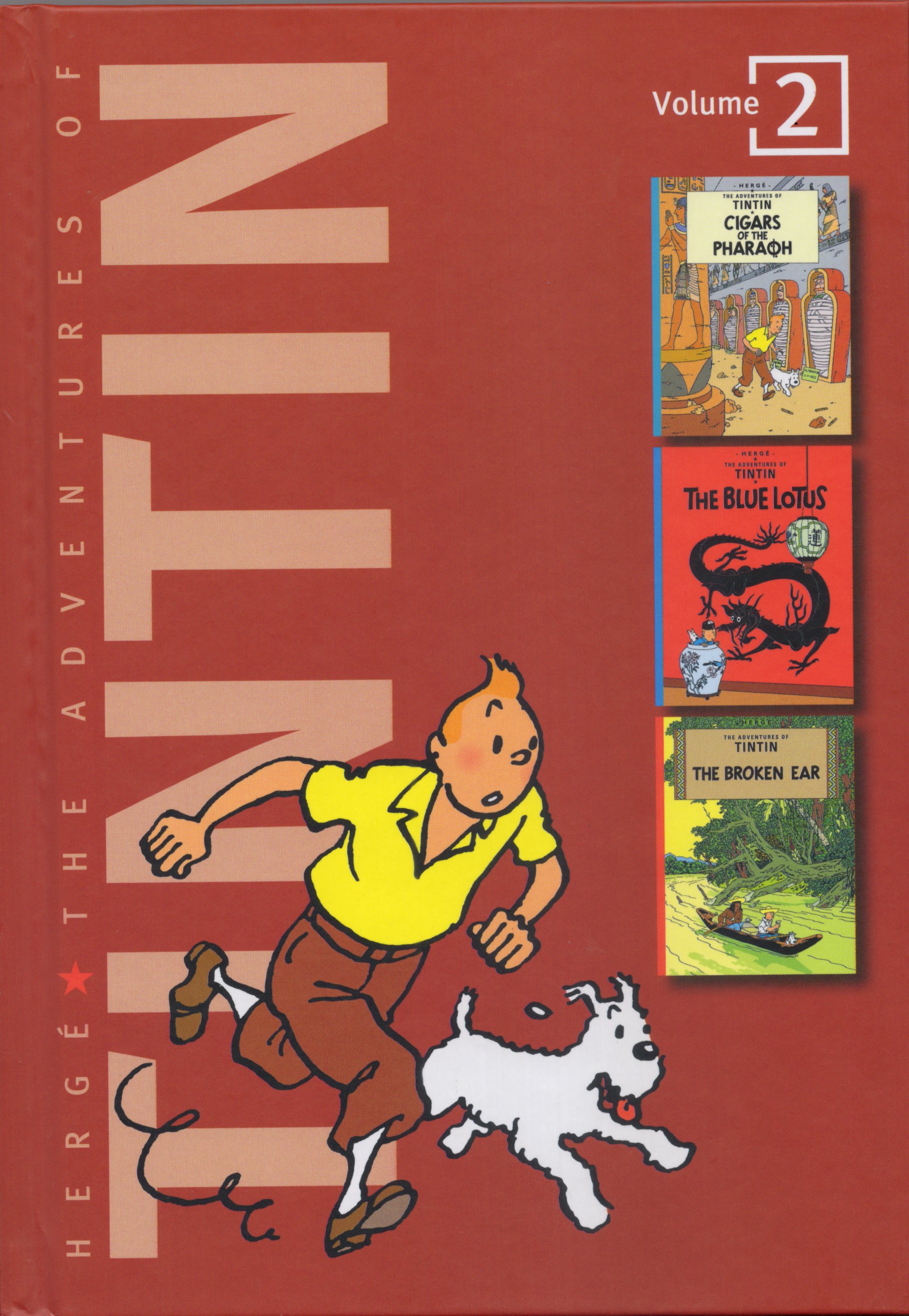 Tintin : Cigars of the Pharaoh 2 : Box Set Book
