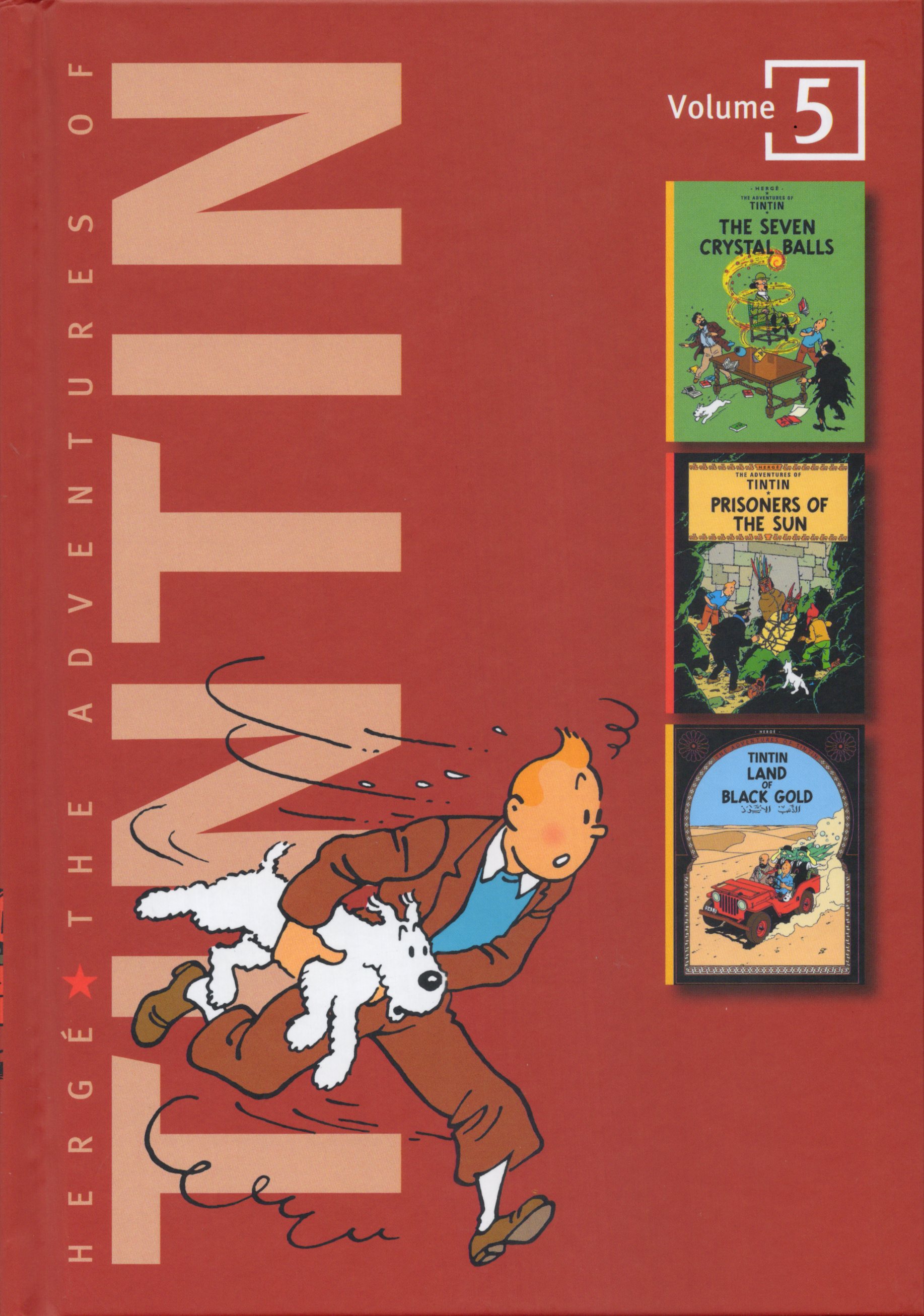 Tintin : The Seven Crystal Balls 5 : Box Set Book