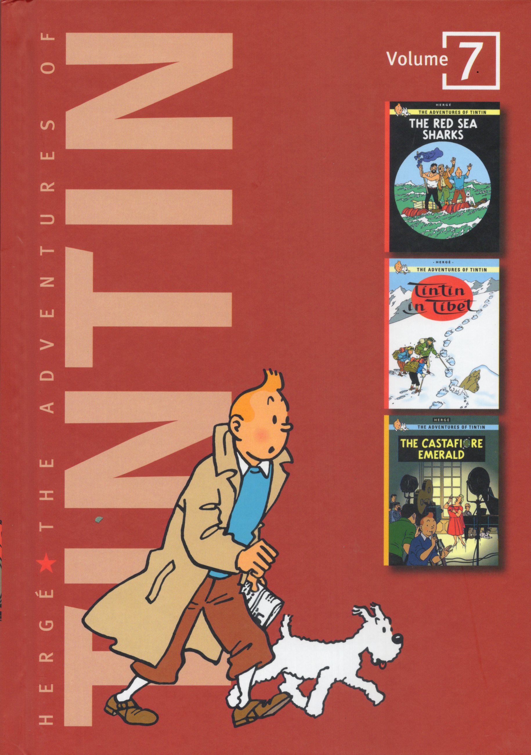 Tintin : The Red Sea Sharks 7 : Box Set Book