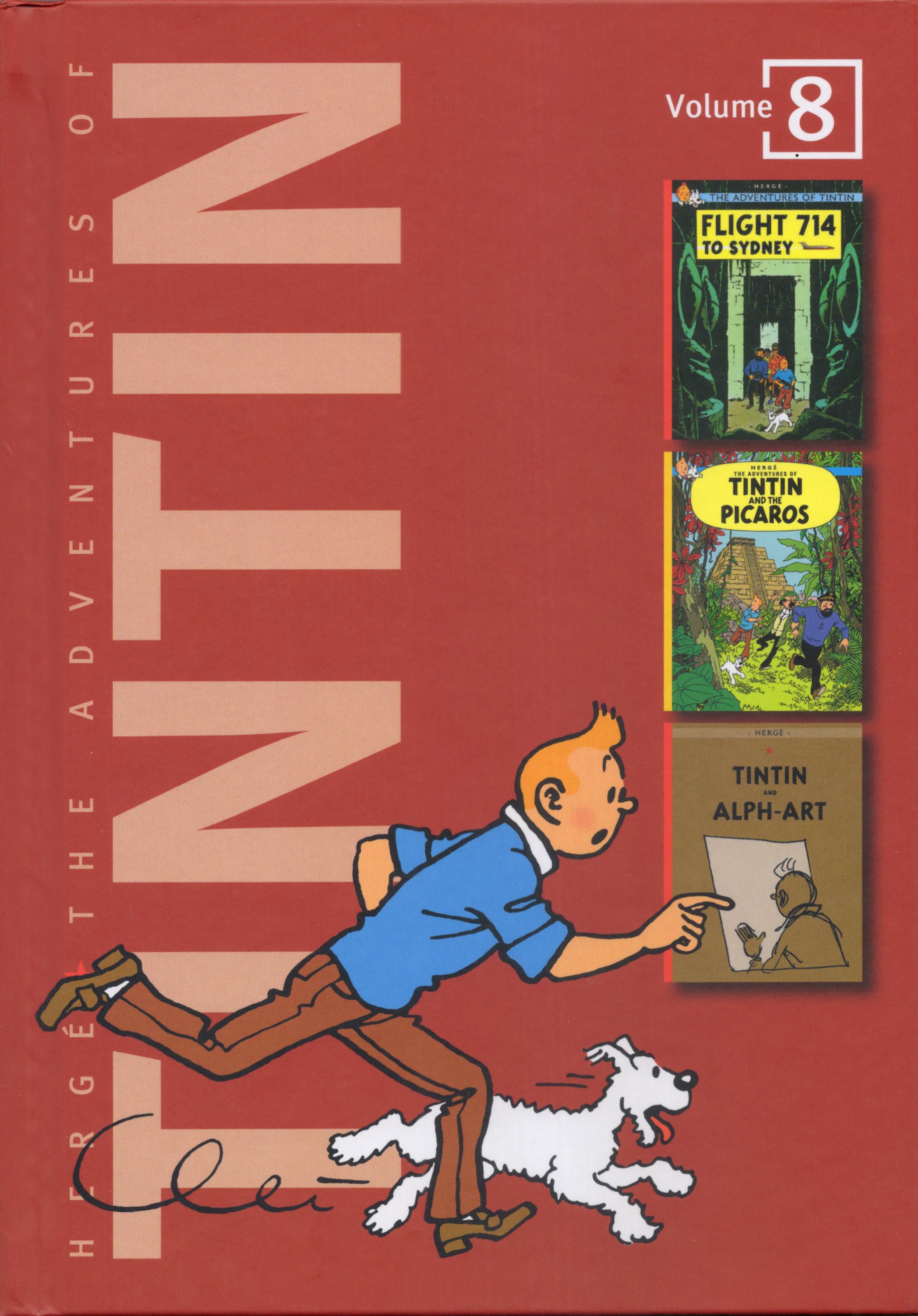 Tintin : Flight 714 To Sydney 8 : Box Set Book