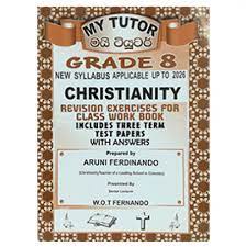 My Tutor Grade 8 Christianty Class Workbook