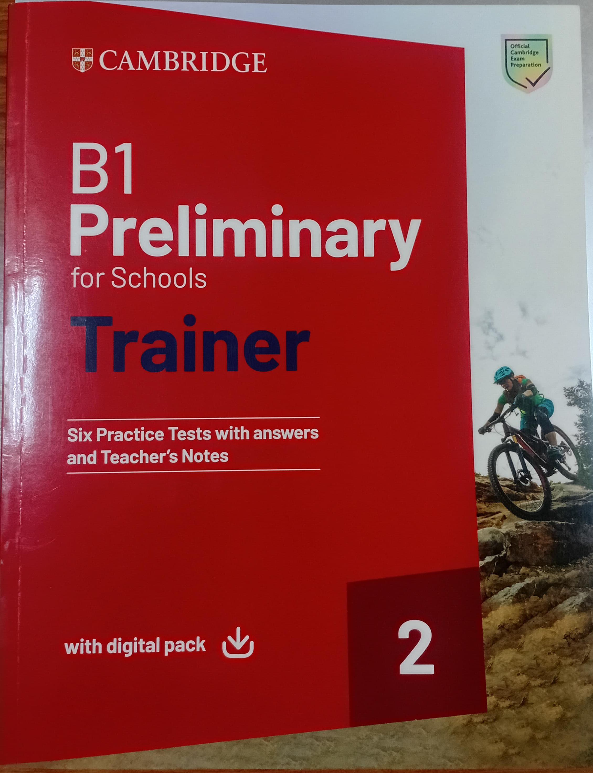 B1 Preliminary for Schools Trainer 2 with Answers with Audio : South Asia Edition
