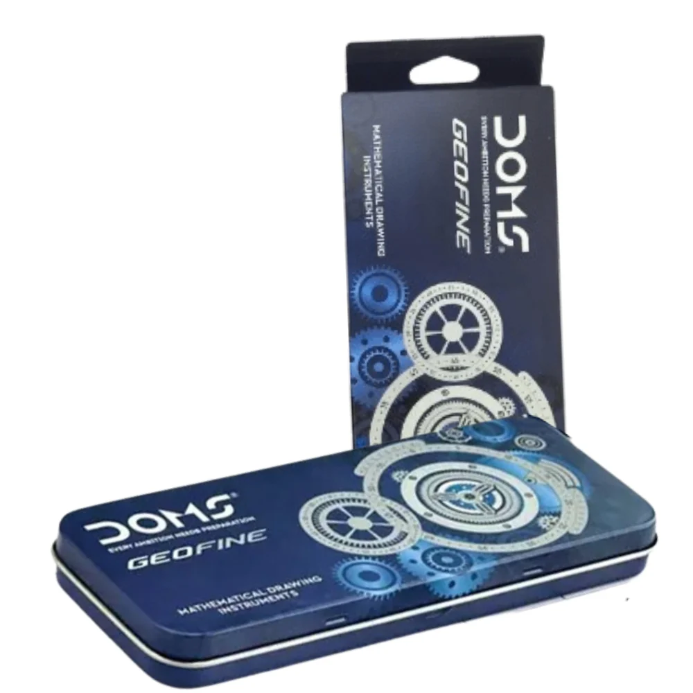 Doms GeoFine Mathematical Drawing Instruments Box : 80123