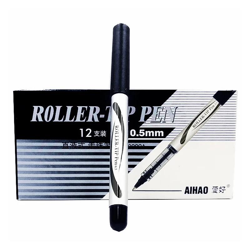 Aihao Roller Tip Pen 0.5mm : Black