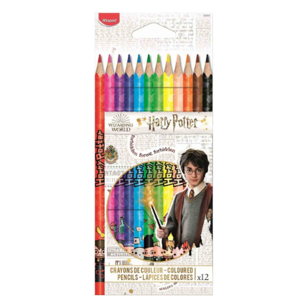 Maped Harry Potter Color Pencils 12pcs