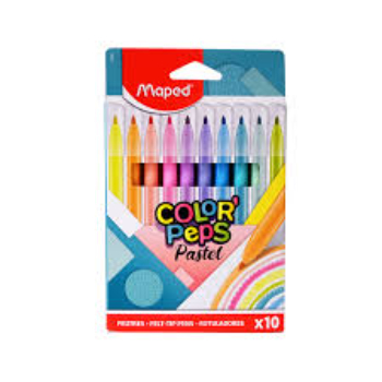 Maped 10 Color Peps : Pastel
