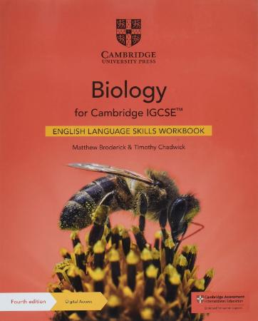 Biology for Cambridge IGCSE English Language Skills Workbook with Digital Access 2 Years : 4th Edition