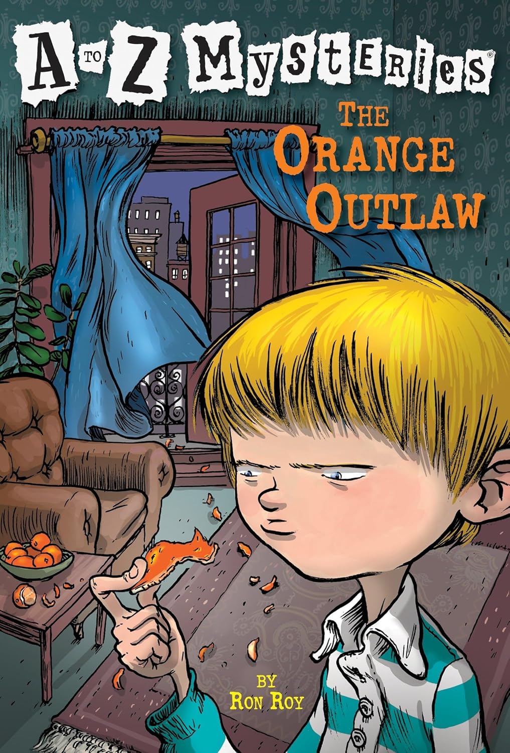 A To Z Mysteries 15 : The Orange Outlaw