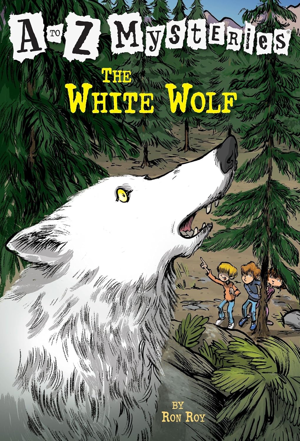A To Z Mysteries 23 : The White Wolf