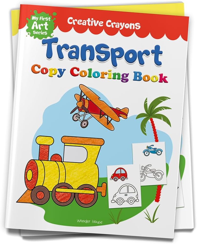 Colouring Book of Transport