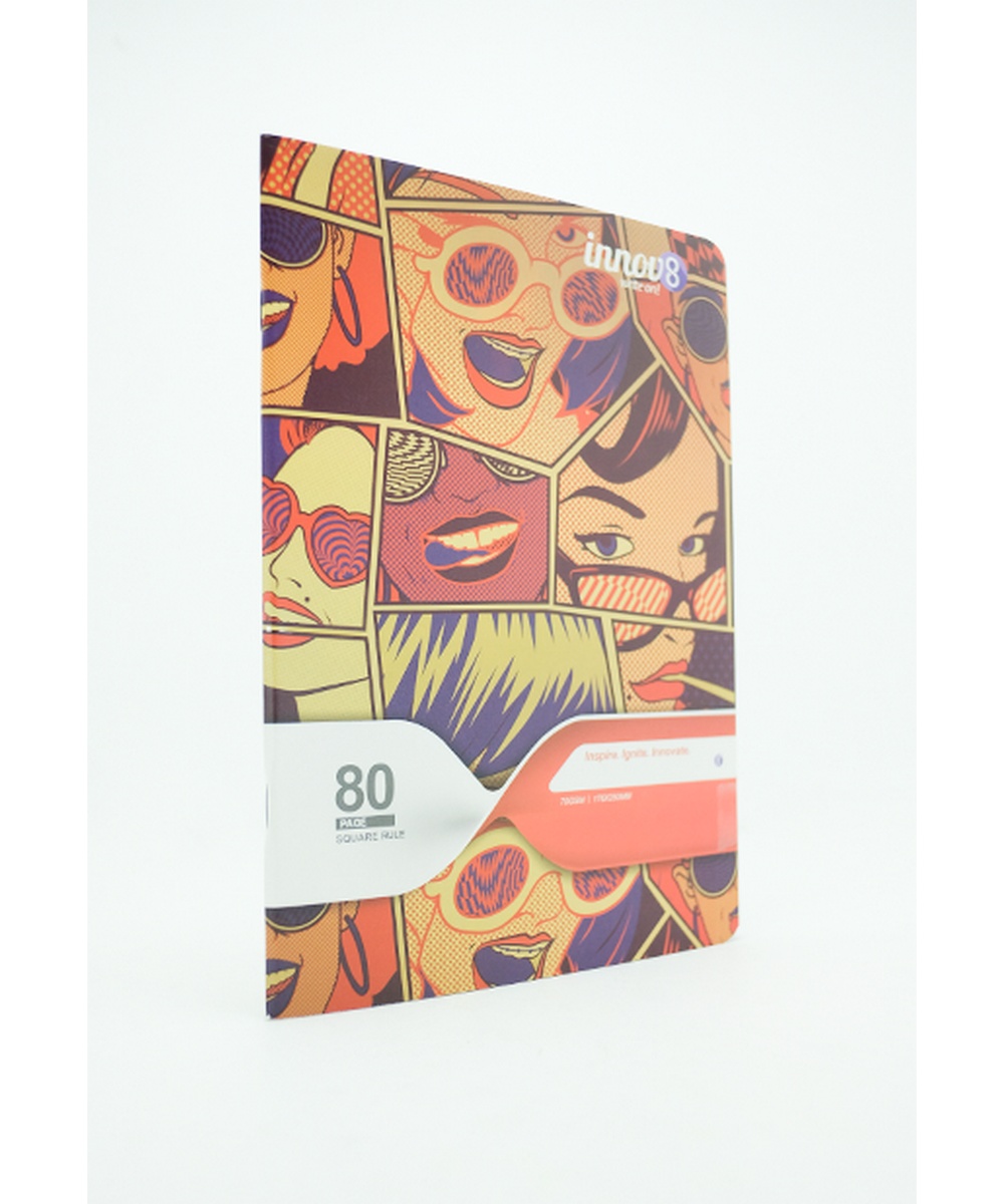 Innovate B5 Square Rule 80Pg