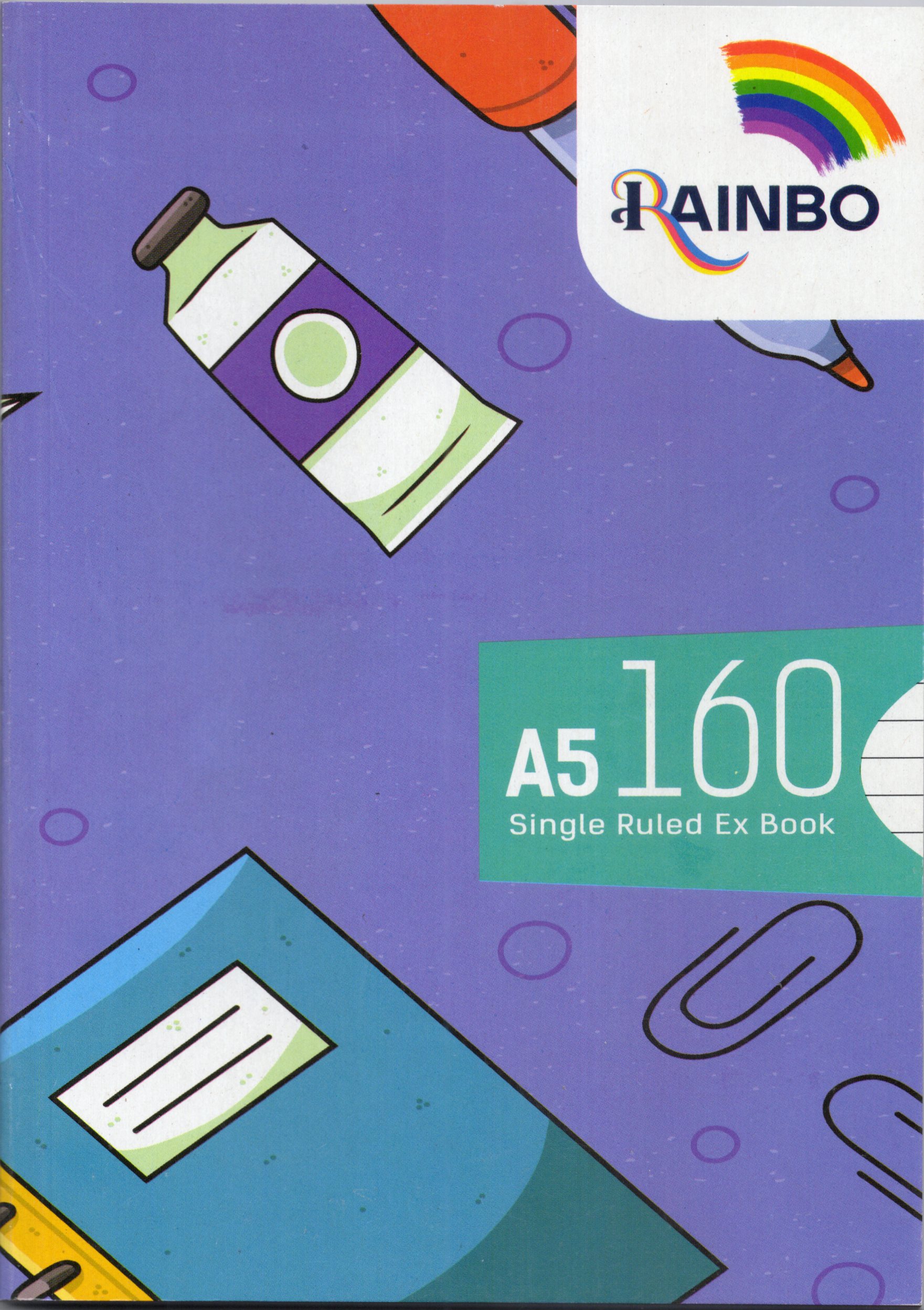 Rainbo Single Rule 160Pg