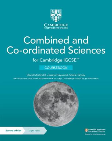 Cambridge IGCSE Combined and Co-ordinated Sciences Coursebook with Digital Access 2 Years : 2nd Edition