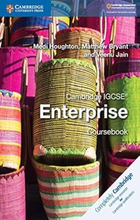 Cambridge Igcse Enterprise Coursebook : New Edition