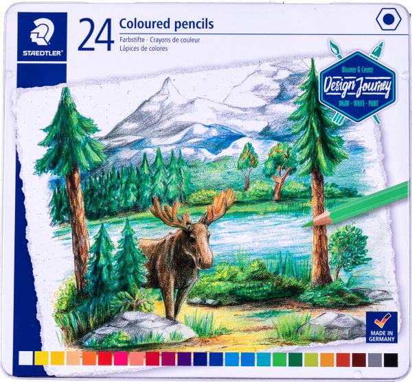 Design Journey Colouring Pencils 24