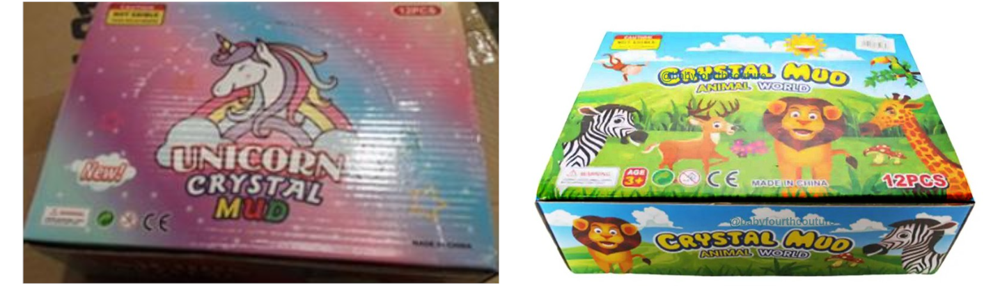 Crystal Mud Unicorn and Animal