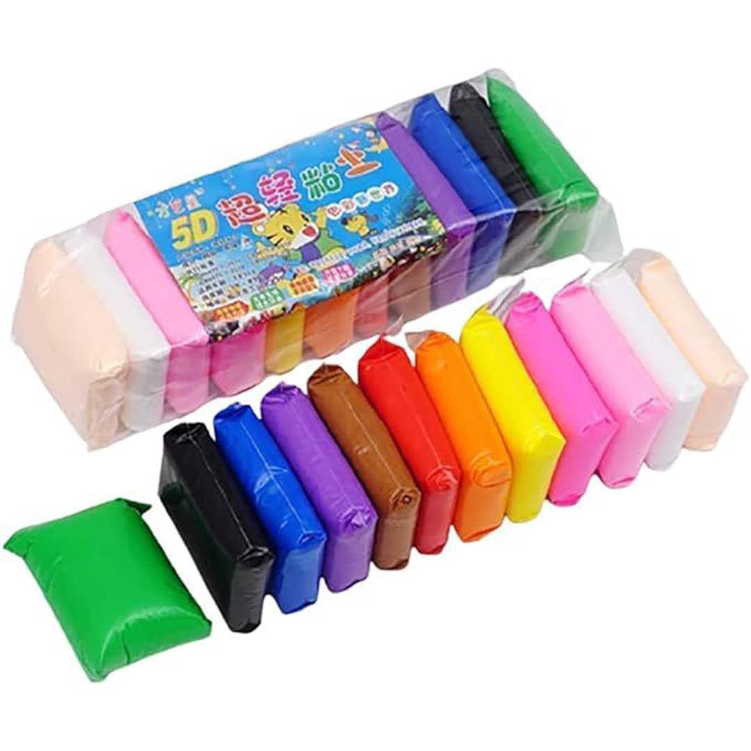 12 Color Foam Clay : 1111