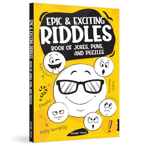 Epic and Exciting Riddles Book of Jokes - Puns and Puzzles