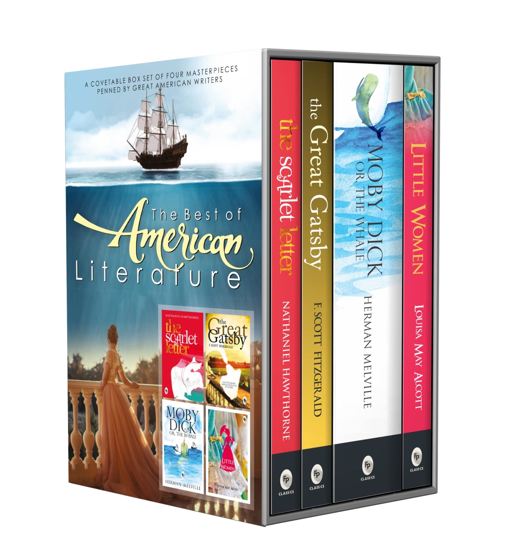 The Best of American Literature 4 Books Set
