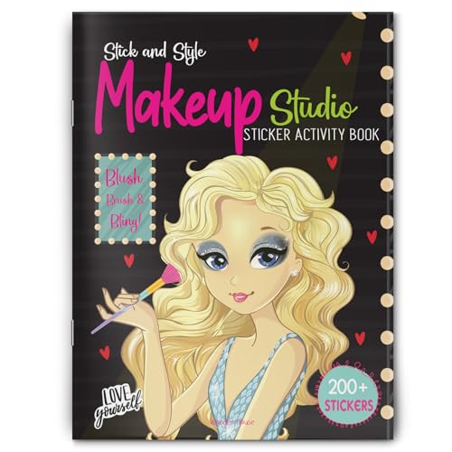 Stick And Style Makeup Studio Sticker Activity Book