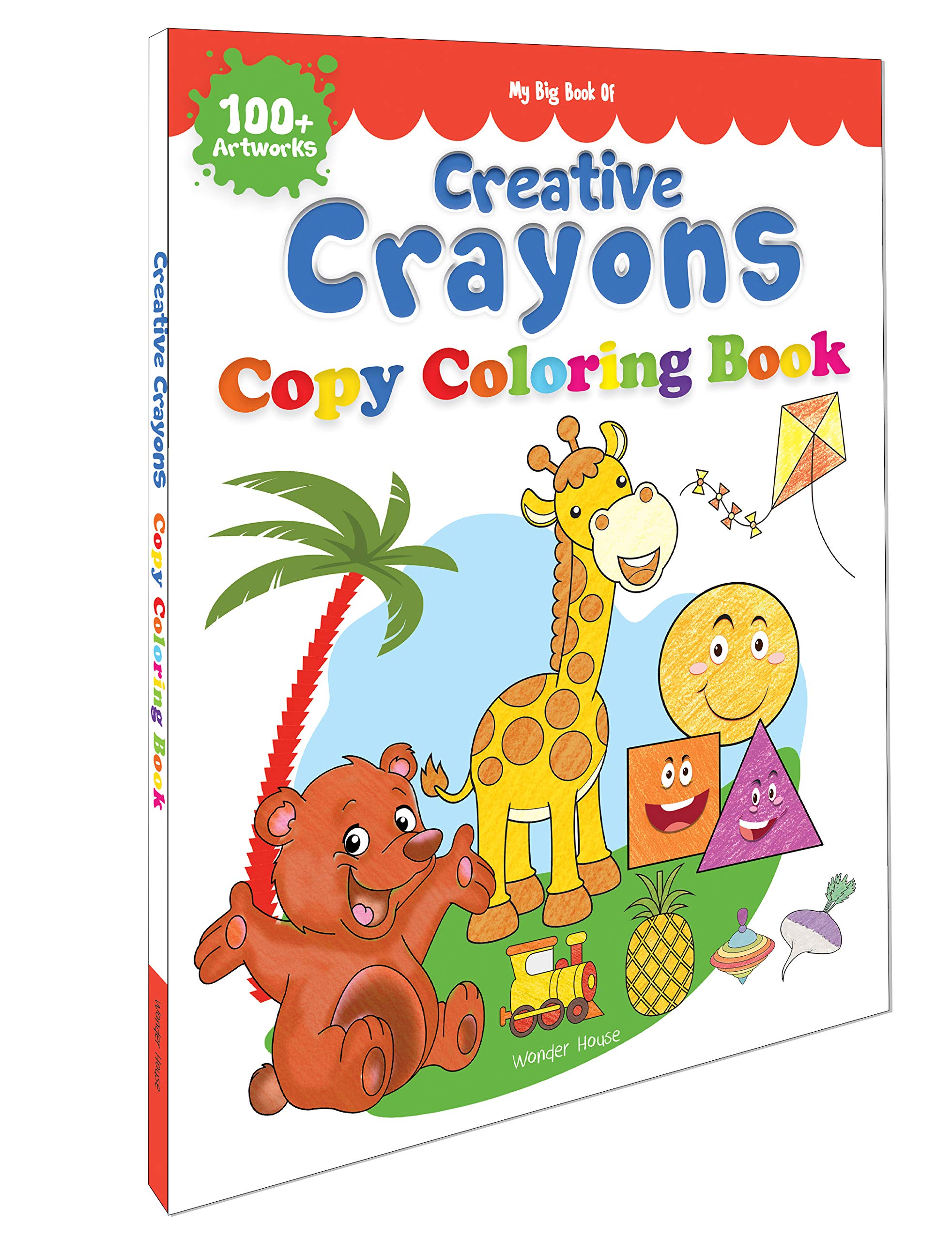 My Big Book of Creative Crayons : Copy Coloring Book